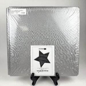 NIP Creative Memories 12x12 Album Wishes & Dreams Silver Stars Made A Wish